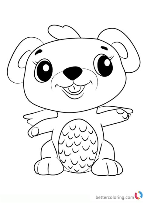 Select category main menu littlest pet shop l.o.l surprise! Mouseswift from Hatchimals Coloring Pages - Free Printable ...