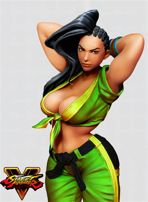 Laura Street Fighter V Fanart Sculpt By Zenkind On Deviantart