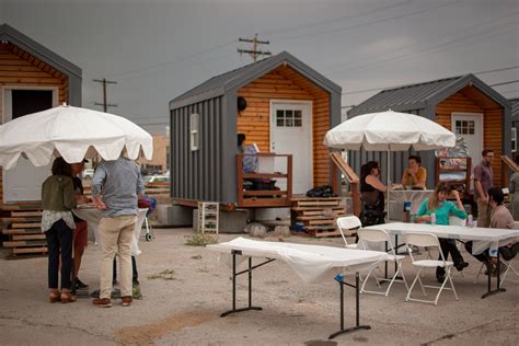 The Tiny Home Community For Denvers Homeless Has Found New Digs In