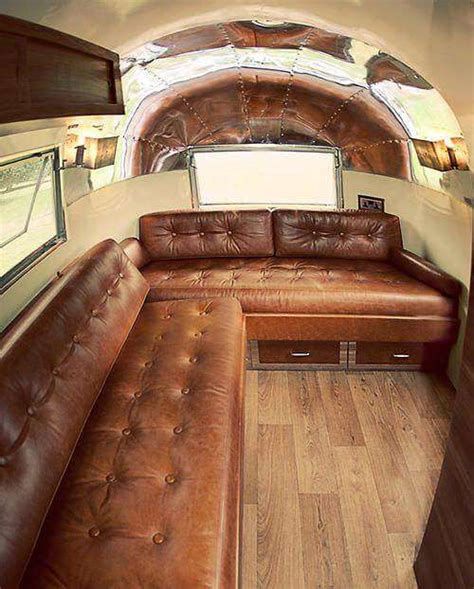 15 Awesome Airstream Interiors Mobile Home Living