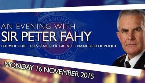 An Evening With Sir Peter Fahy Former Chief Constable Of Greater