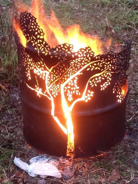 This instructable will show you how to turn an old wine barrel into a wood burning fire pit. Custom Fire Pits | http://handmadness.com/2016/08/30 ...
