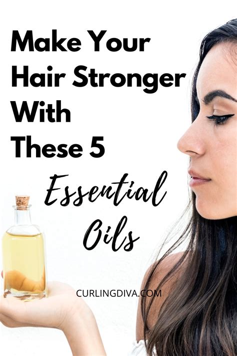 Make Your Hair Stronger With These 5 Essential Oils Natural Hair