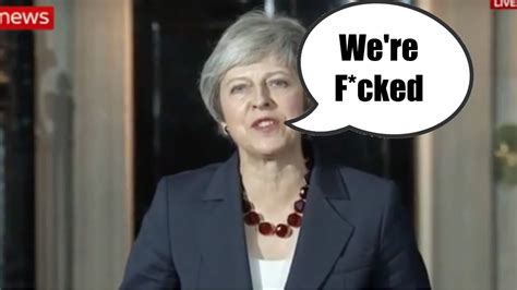 Theresa May S Speech Honest Subtitles Youtube