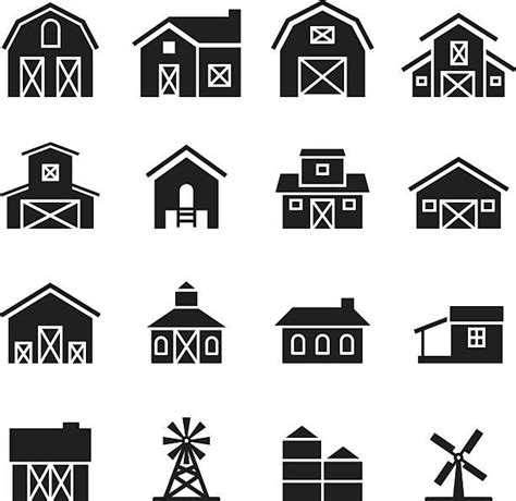 Farmhouse Clip Art Vector Images And Illustrations Istock