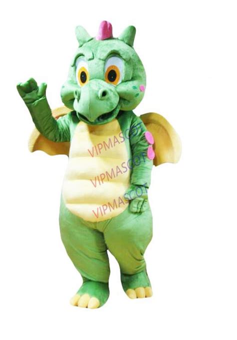Big Green Dragon Mascot Halloween Costume Cosplay Party Fancy Dress