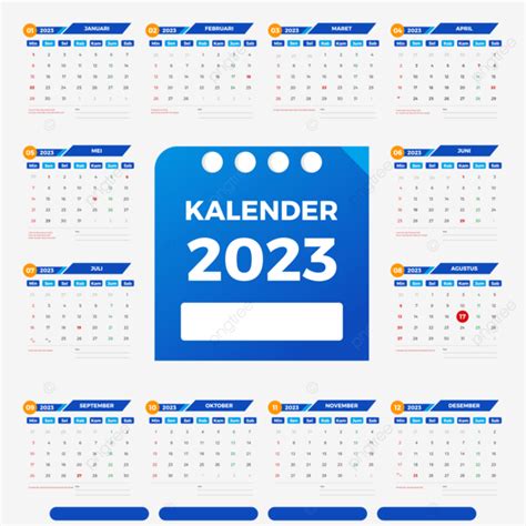 Gambar Kalender 2023 Lengkap Dengan Tanggal Merah Kalendar 2023
