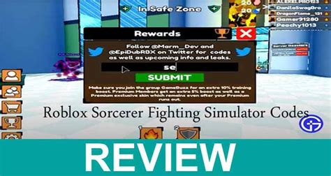 Get free gems, training boosts, unique skins, multipliers and other free in. Roblox Sorcerer Fighting Simulator Codes {Dec} Go Codes!