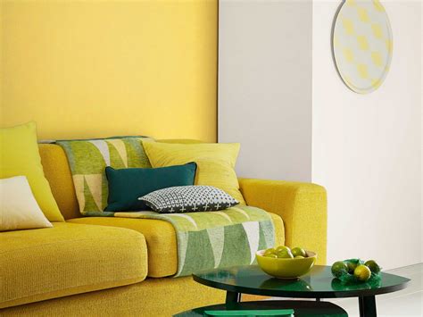 Mustard Tones Teamed With Neutral Grey Tones And Highlighted By