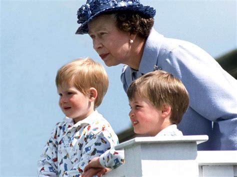 Charles, anne, andrew, and edward. Queen Elizabeth II: The adorable nickname grandchildren ...