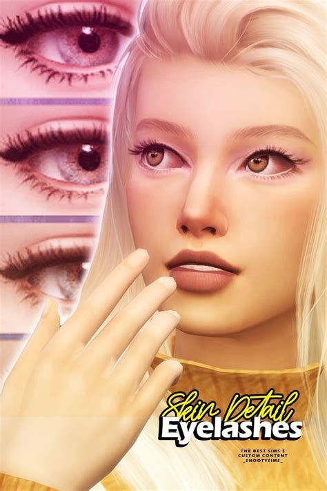 Best Sims 4 Eyelashes Skin Detail For Your Females In 2023 Best Sims