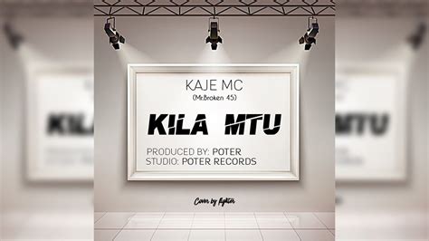 Dj Poter Kaje Mc Kila Mtu Beat La Singeli Ikmzikicom Youtube