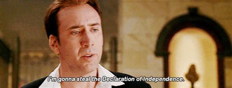 Find and save nicolas cage memes | lord of glory and splendor, it is he who is exalted as the one true god. gif film nicholas cage National Treasure justin bartha ...