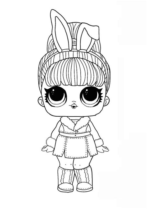 Snow Bunny  Bunny coloring pages, Cute coloring pages, Coloring pages