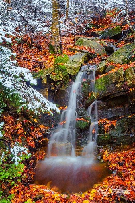 Beautiful Waterfalls In Autumn ~ Dreamy Nature