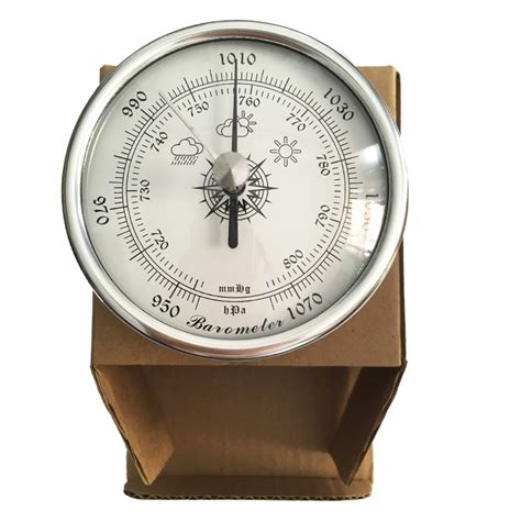 High Quality 72mm Round Dial Air Weather Station Barometer Wall Mounted