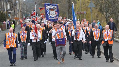 Orange Walk Passes Without Incident The Hawick Paper