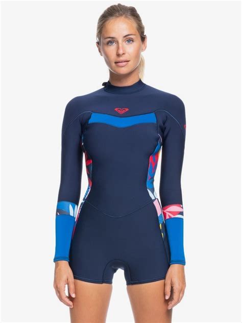 Womens 22mm Syncro Back Zip Long Sleeve Springsuit Wetsuit Erjw403035