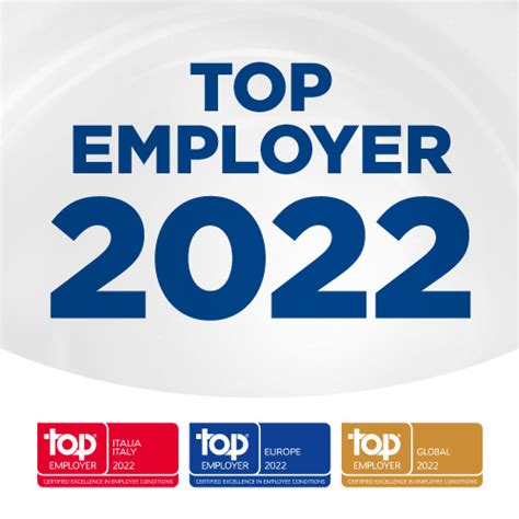 Saint Gobain Italia Premiata Top Employer 2022