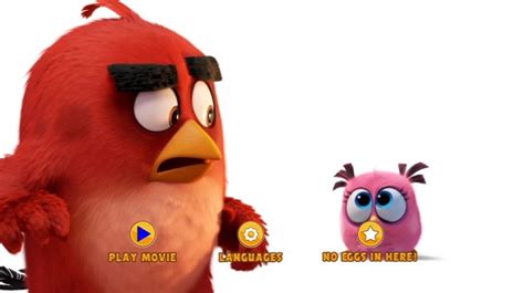 The Angry Birds Movie 2016 DVD Menu