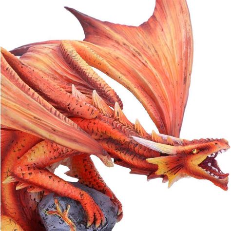 Adult Fire Dragon Figurine By Anne Stokes — Goldenhands