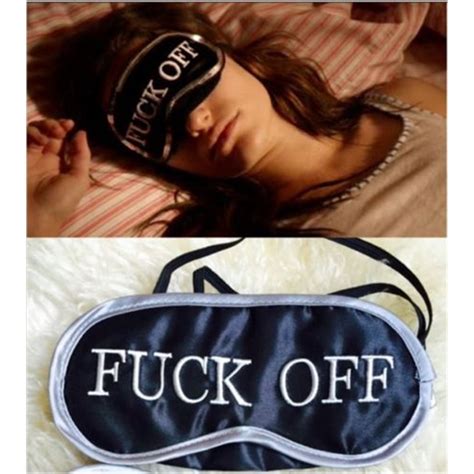 ⋮ ️tv Series Shameless Fiona Sleeping Eye Mask Eye Patch Eyeshade Women Embroidered Letter