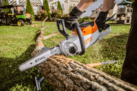 Stihl Battery Powered Chainsaw At Power Equipment