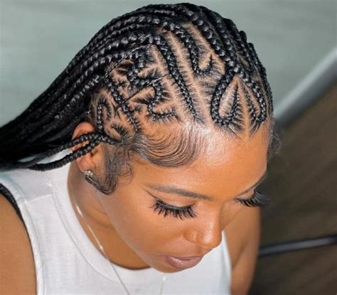 30 cutest knotless braids with heart hairstyles of 2023 womanly and modern