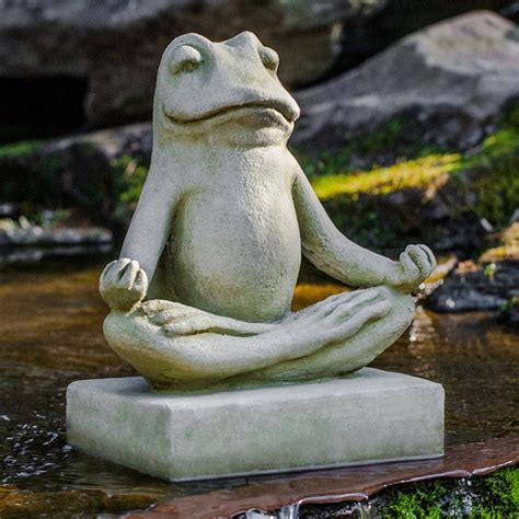 Zen Frog Art And Collectibles Sculpture