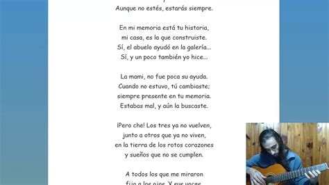 Poema A Mi Padre Youtube