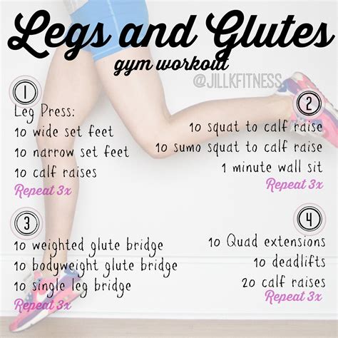 Women S Lower Body Workout Gym Off