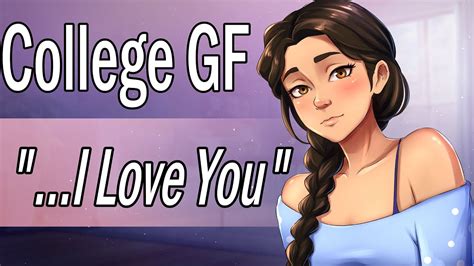 Art College Girlfriend Says She Loves You Asmr Roleplay Love Confession F4a Youtube