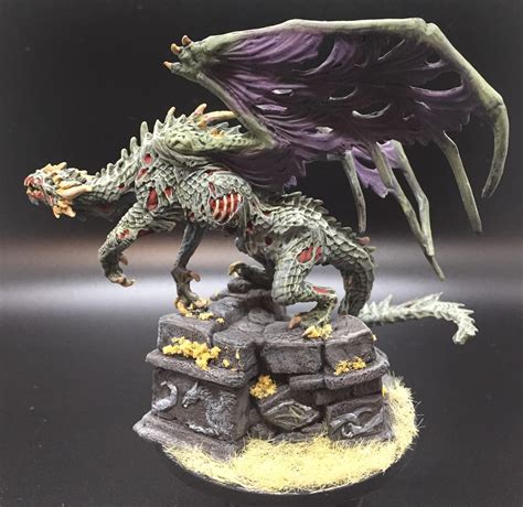Just Completed My Reaper Mini Zombie Dragon Candc Always Welcome R