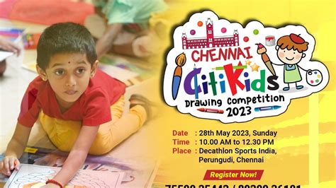 Chennai Citi Kids Drawing Competition Tickets By Aero Events