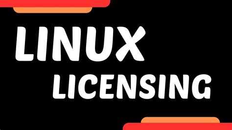 Linux Distributions And Licensing Youtube