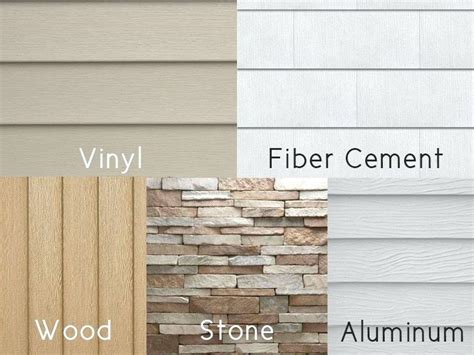 Different Types Of Siding