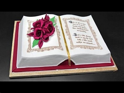 Image result for Book cake
