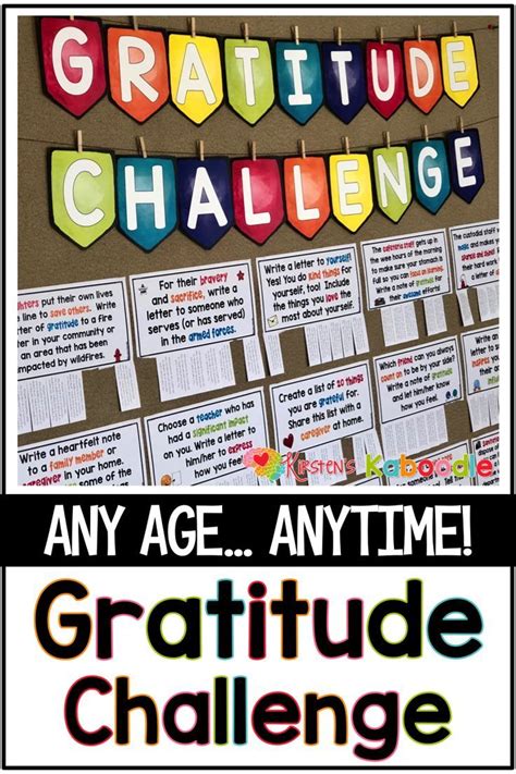 Gratitude Challenge Gratitude Digital Activities For Any Occasion