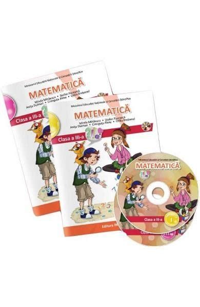 Matematica Clasa 3 Sem12 Manual Cd De Stefan Pacearca Diverta