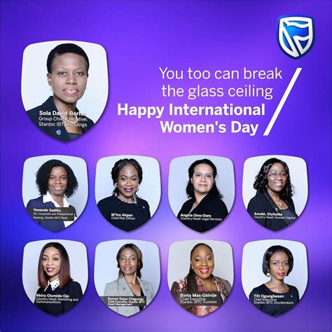 More women cracking the auto industry's glass ceiling with skills, thick skin. How Are Women Breaking The Glass Ceiling at Stanbic IBTC ...