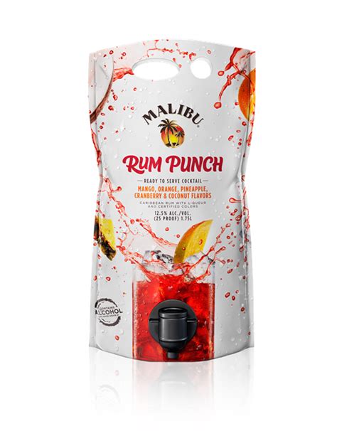 Malibu · flavored rum (35) · daiquiri & rum drinks (12) · spiced rum (2) · cosmopolitan (1). New Mixed Drink Pouches From Malibu - Simplemost