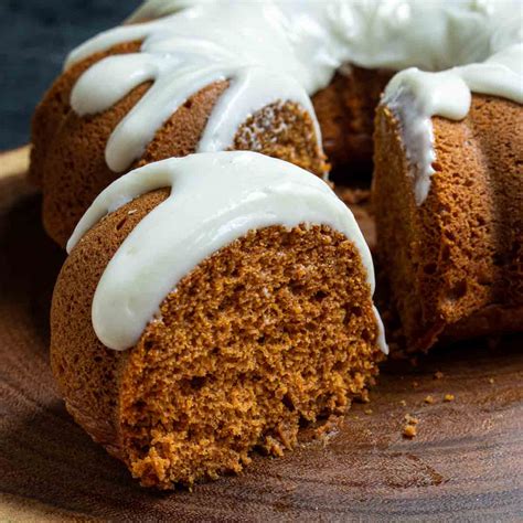 pumpkin bundt cake with cream cheese frosting recipe home made interest