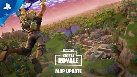 Fortnite Battle Royale Map Update Ps4 Youtube