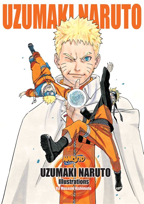 Uzumaki Naruto Illustrations Book By Masashi Kishimoto Official