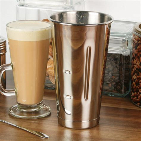 American Stainless Steel Malt Cup 30oz | Milkshake Cup Smoothie Cup