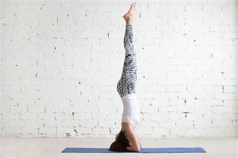 Headstand And Shoulderstand Yoga Inversion Sequence