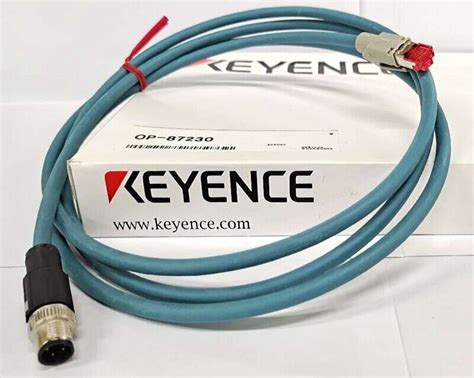 New Keyence Op 87230 Connecting Cable Op87230 Expedited Shipping Ebay