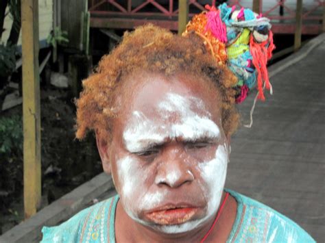 Papuan Woman The Papuan Woman In Agats Asmat West Papua Flickr