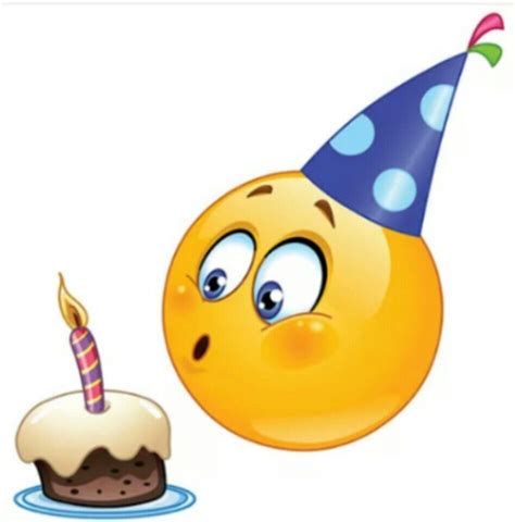 Birthday Smiley Birthday Emoticons Happy Birthday Emoji Birthday Smiley