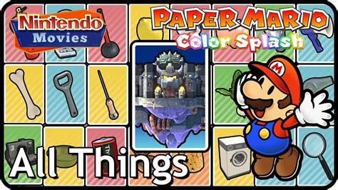 Paper Mario Color Splash All Thing Cards Youtube